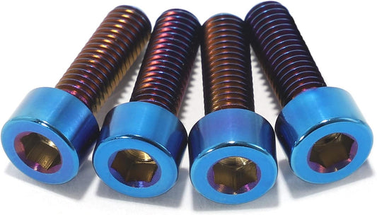 Titanium bolts for lower triple tree