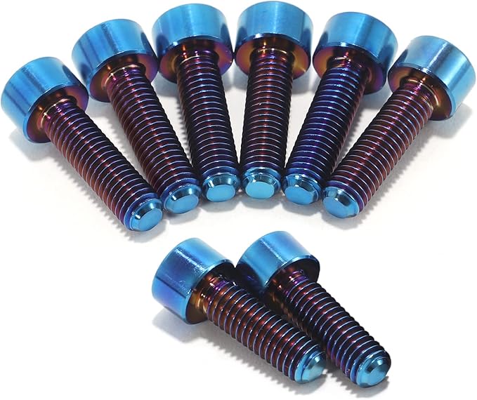 Titanium triple Clamp Steer Pinch Screws