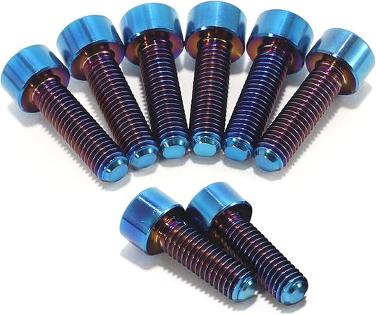 Titanium triple Clamp Steer Pinch Screws